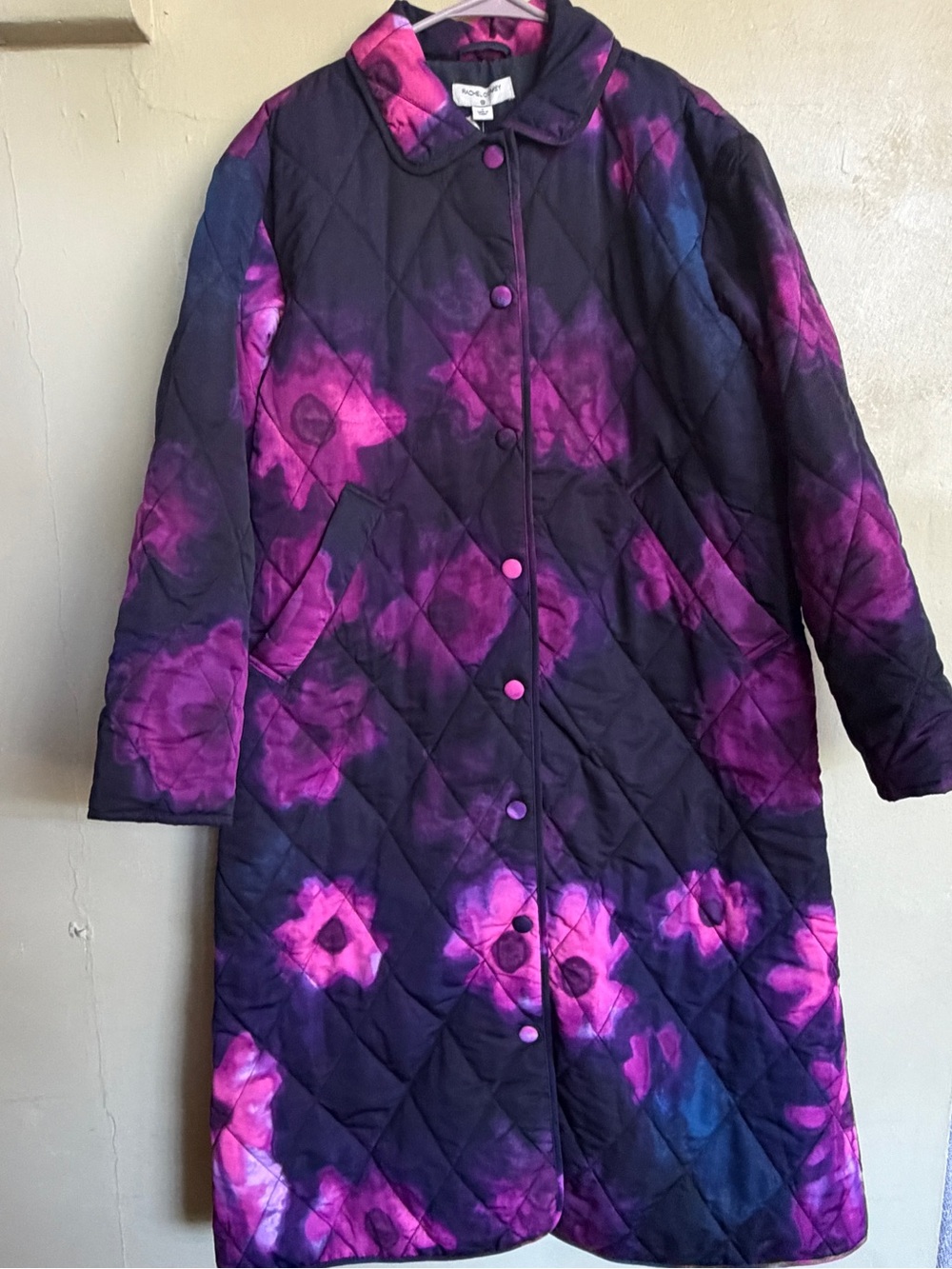 NWT Rachel Comey x Target Floral Quilted Long Coat Size Small